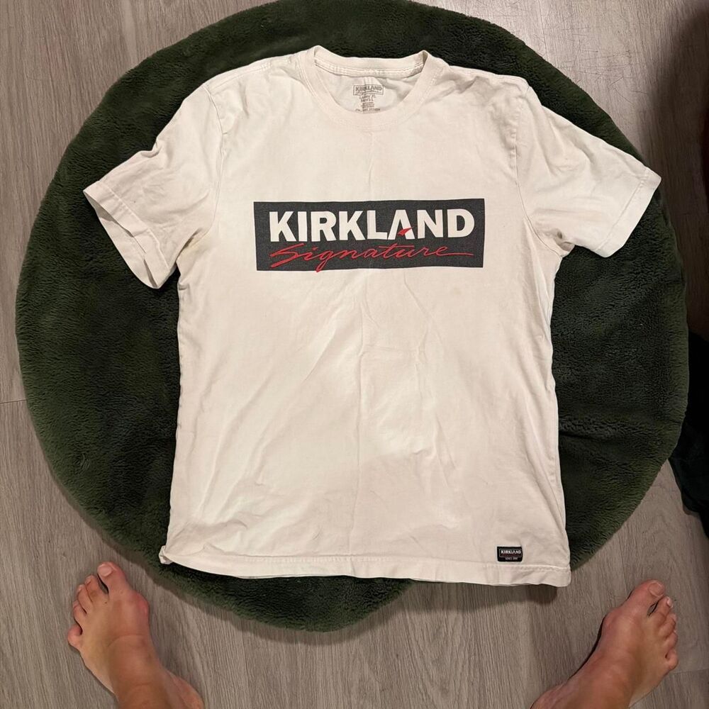 Costco Men's White T-shirt